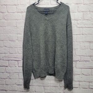 Daniel Cremieux Classics Soft Sweater Mens XL Italian Merino Wool Pullover VNeck